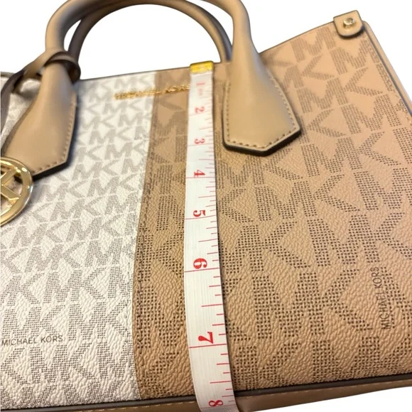 Michael Kors Maple Medium Messenger Crossbody Purse Satchel Women Bag NEW $298